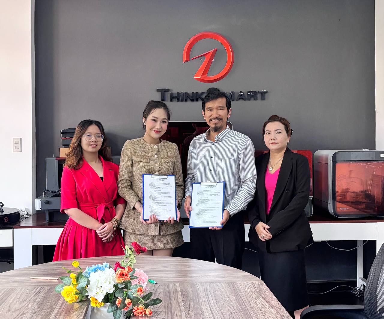GO4AI ký kết hợp tác cùng ThinkSmart