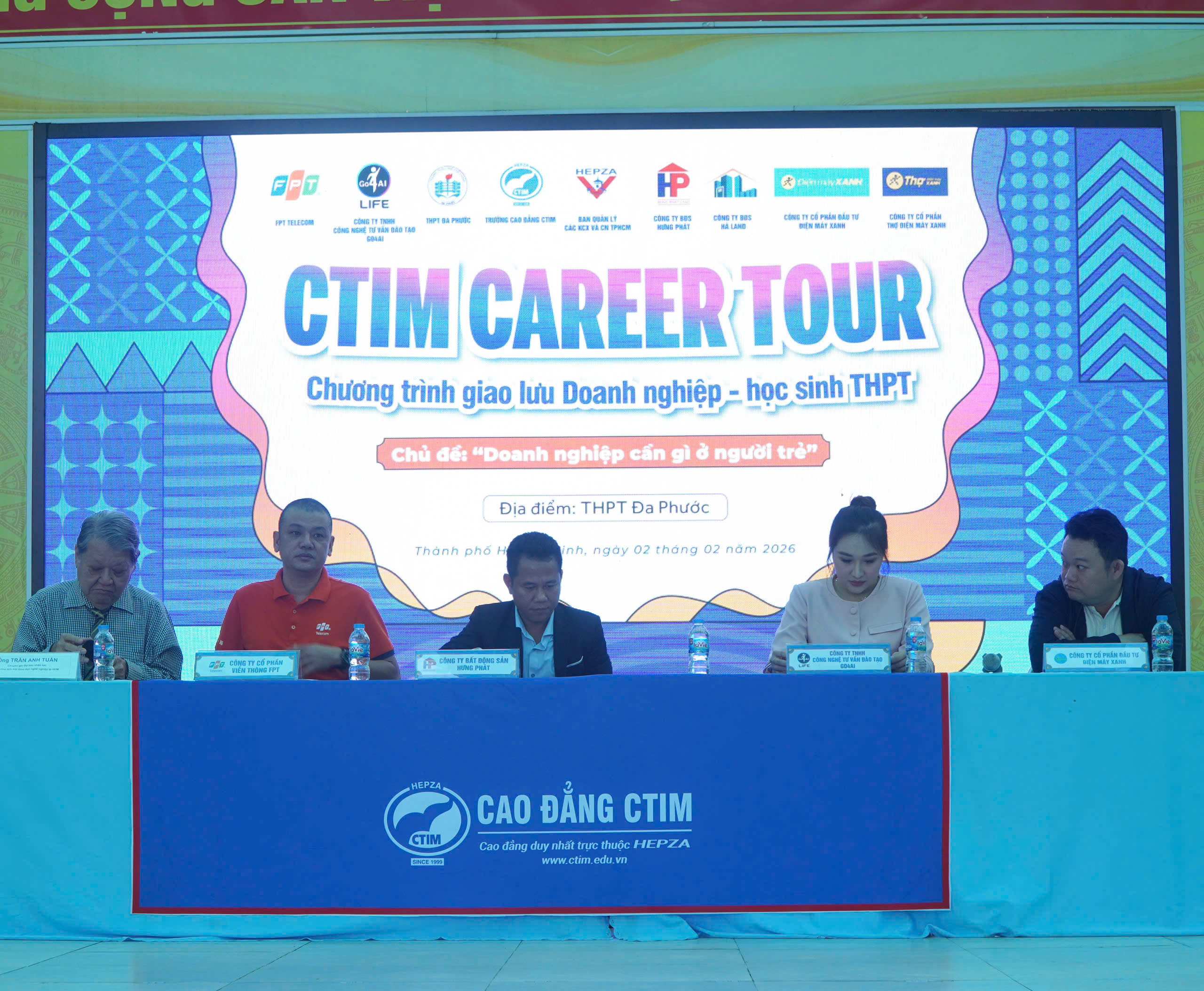 GO4AI đồng hành CTIM Career Tour – THPT Đa Phước